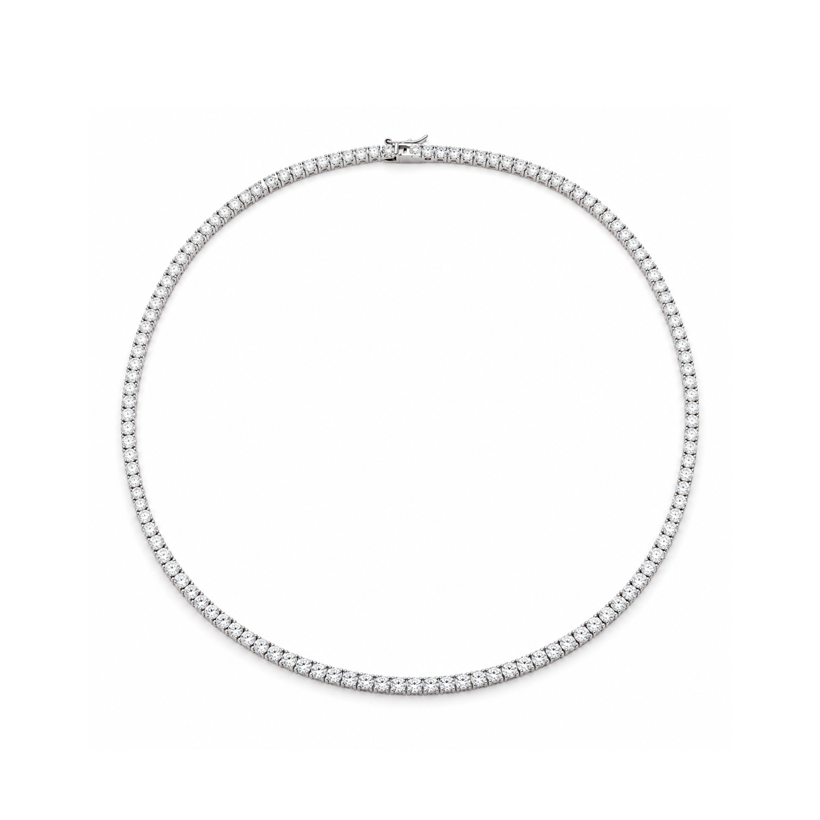 TSMITH Riviera Colar Amalfi Moissanite | Prata 925